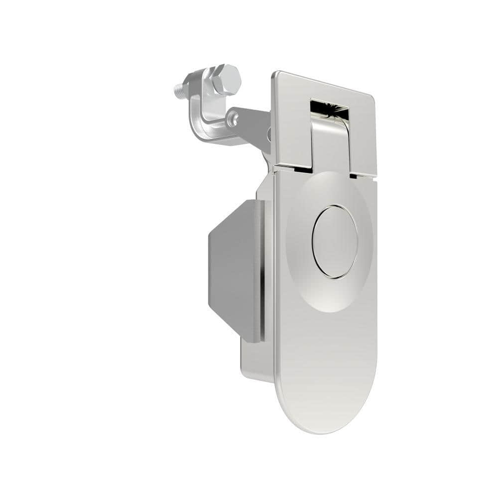 65 Chrome Plated Zinc Alloy Sealed Non-locking Compression Lever Latch | Fully Sealed Industrial Cabinet Compression Door Lock