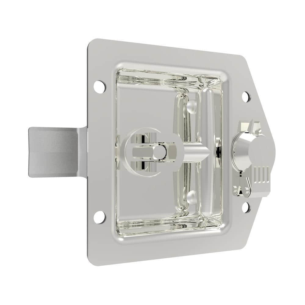 98 Passivated Stainless Steel Heavy Duty T-Handle Compression Latch | Universal Toolbox & Industrial Cabinet Compression Lock