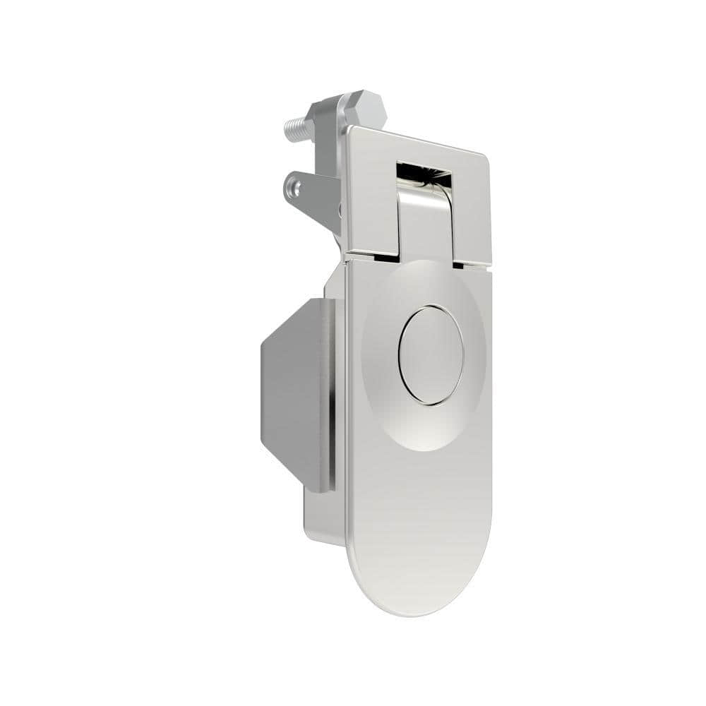 61 Chrome Plated Zinc Alloy Sealed Non-locking Compression Lever Latch | Sealed Dustproof Industrial Cabinet Compression Lock