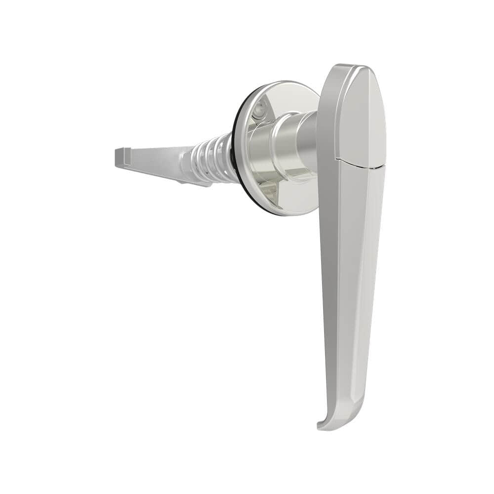 115 Passivated Stainless Steel Sealed L-Type Right Angle Quarter Turn Lock | Cam Latch Electrical Control Cabinet Rotary Lock