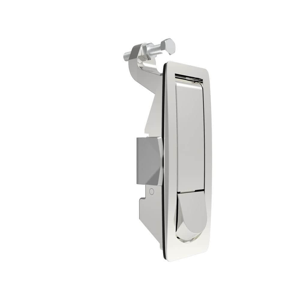 51 Chrome Electroplated Zinc Alloy Convex Trigger Non-sealed Compression Lever Latch | Unlimited Installation Industrial Cabinet Door Lock