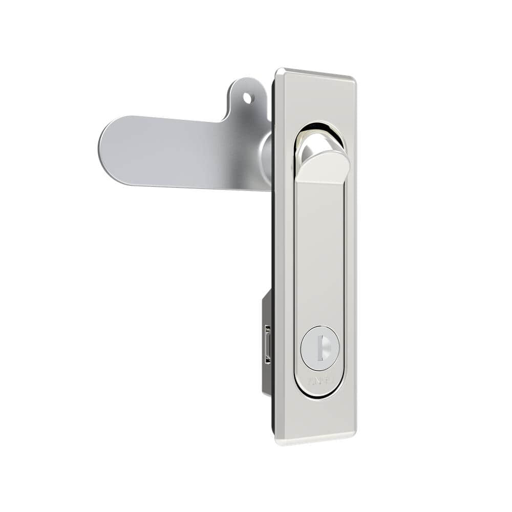 16 Passivated Stainless Steel K200 Rotating Handle Flat Lock | All-direction Universal Rotary Opening for Electrical Control Cabinets
