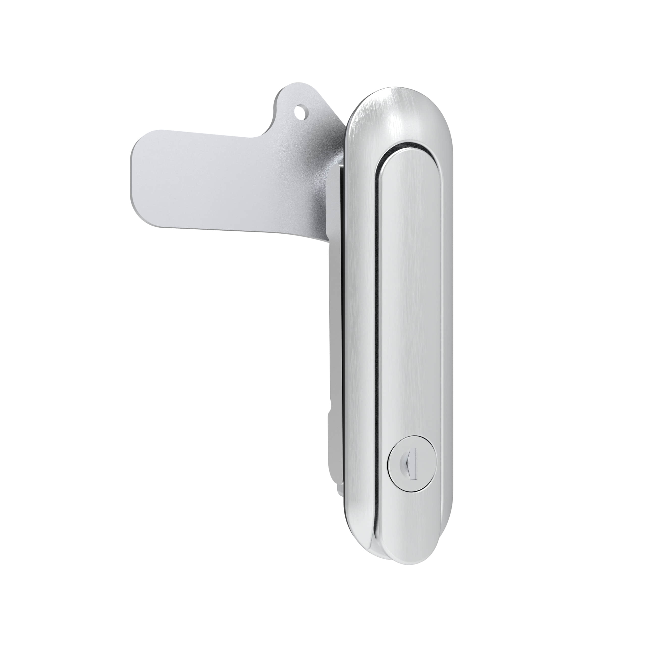 14 Passivated Stainless Steel K200 Rotating Handle Flat Lock | Multi-scene Use for Electric, Control & Network Cabinet Doors